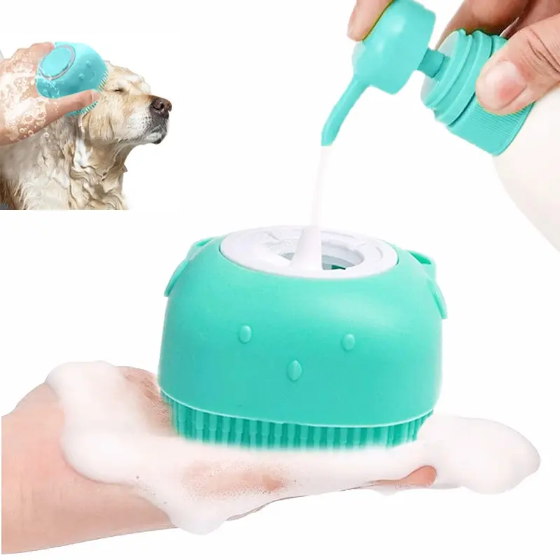 Pet Bathing Brush Soft Silicone Massager Shower Gel Bathing Brush Clean Tools Comb Dog Cat Cleaning Grooming Supplies
Pet Bathing Brush Soft Silicone Massager Shower Gel Bathing Brush Clean Tools Comb Dog Cat Cleaning Grooming Supplies