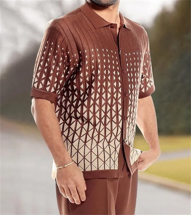 Мужской топ и брюки в полоску, в стиле Харадзюку
Мужской топ и брюки в полоску, в стиле Харадзюку