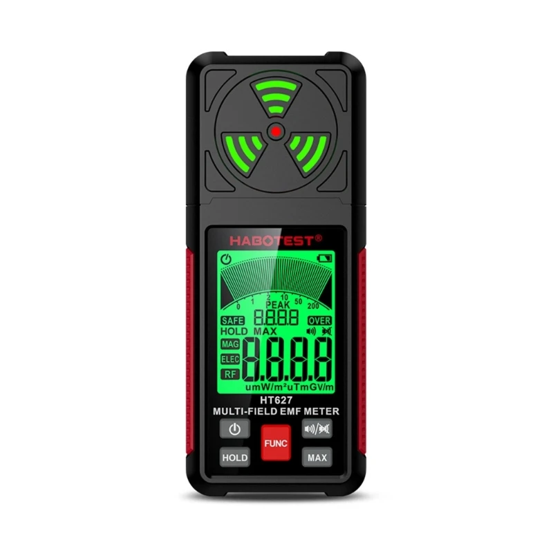 

67JE Измеритель ЭДС Цифровой детектор излучения электромагнитного поля Ручные цифровые детекторы ЭДС Отличный тестер для дома