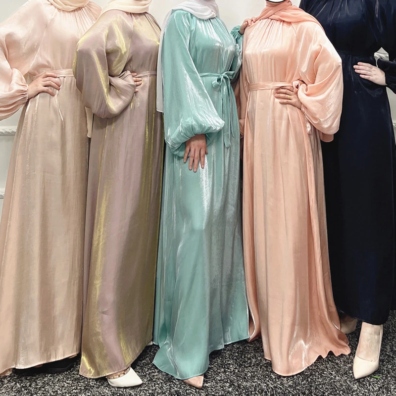 Abaya Dubai Women Fashion Shiny Hijab Puff Sleeves Muslim Dress Satin Dubai Turkey Muslim Dress Islam Abayas Middle East Vestido
Abaya Dubai Women Fashion Shiny Hijab Puff Sleeves Muslim Dress Satin Dubai Turkey Muslim Dress Islam Abayas Middle East Vestido