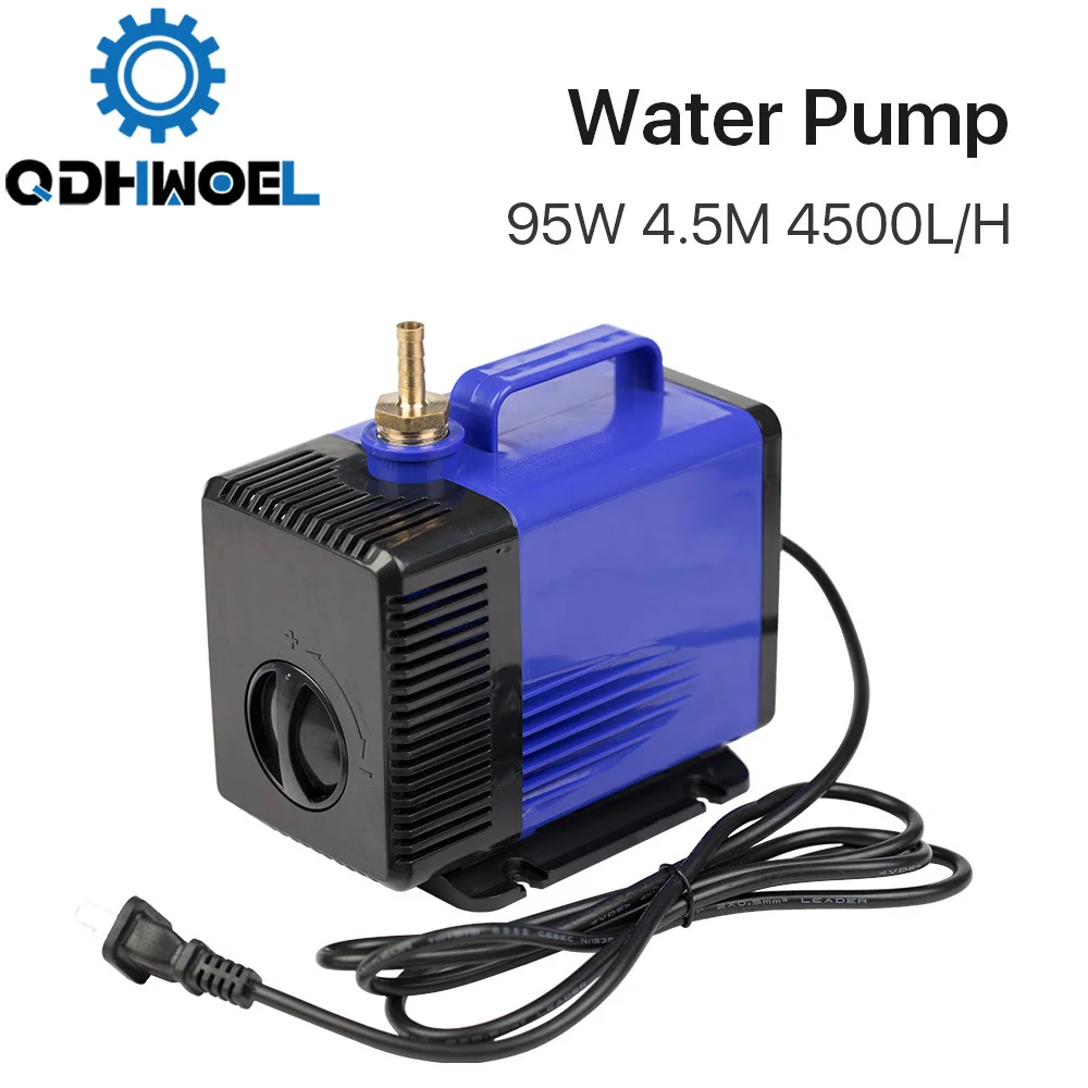 QDHWOEL Submersible Water Pump 95W 4.5M 4500L/H IPX8 220V for CO2 Laser Engraving Cutting Machine
QDHWOEL Submersible Water Pump 95W 4.5M 4500L/H IPX8 220V for CO2 Laser Engraving Cutting Machine