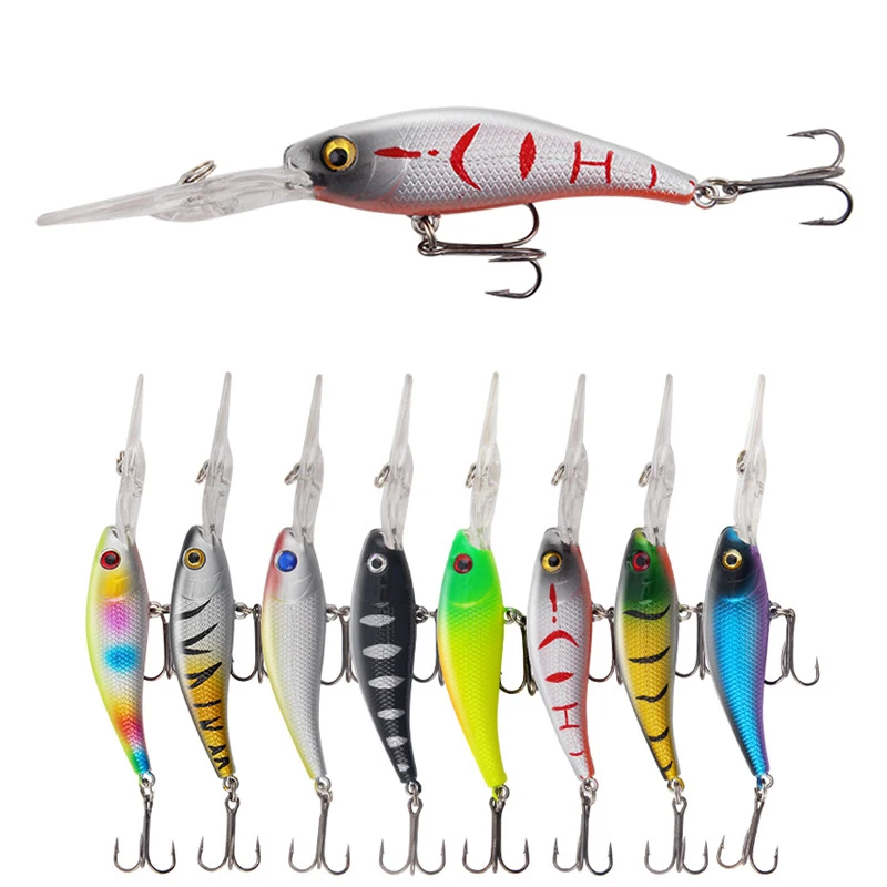 

1pcs 9.2g 10cm Fishing Lures Minnow Wobbler Floating Bass Trolling Artificial Hard Bait Crankbait Carp Pesca Fishing Tackle