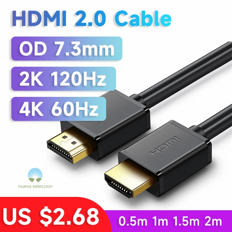 Прочный Премиум HDMI 4K 60 Гц плоский кабель для ТВ HDMI-совместим с ПК для ТВ монитора для проектора Ultra HD шнур 2022 Новинка
Прочный Премиум HDMI 4K 60 Гц плоский кабель для ТВ HDMI-совместим с ПК для ТВ монитора для проектора Ultra HD шнур 2022 Новинка