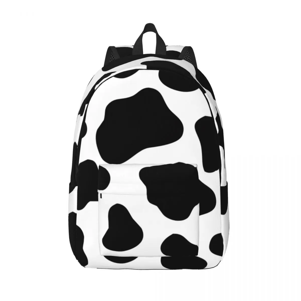 Student Bag Black And White Cow Pattern Backpack Parent-child Lightweight Backpack Couple Laptop Bag
Student Bag Black And White Cow Pattern Backpack Parent-child Lightweight Backpack Couple Laptop Bag