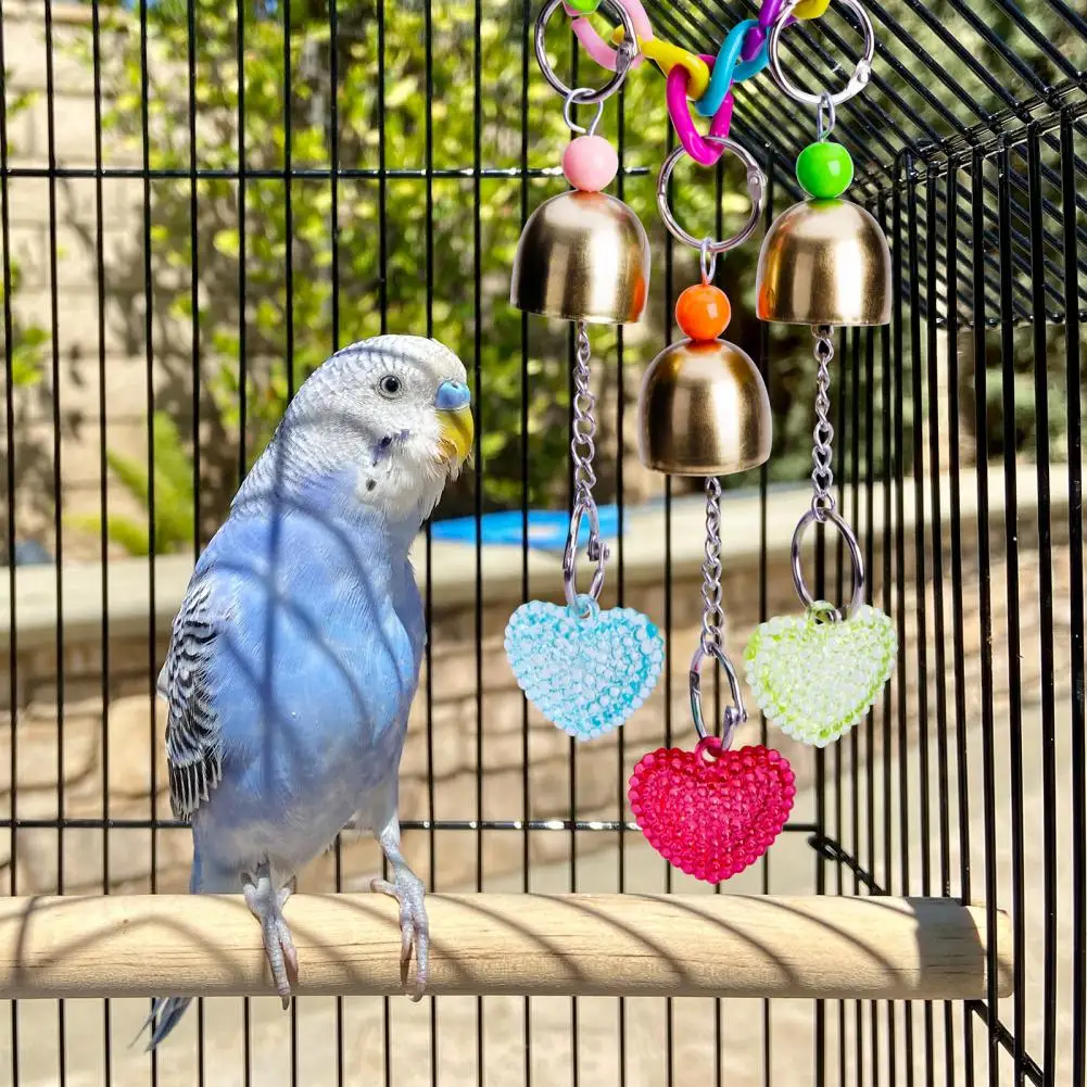 Practical Parrot Chew Toy 2 Styles Parrot Cage Toy Colorful Small Birds Hanging Bird Cage Toy Easy Installation
Practical Parrot Chew Toy 2 Styles Parrot Cage Toy Colorful Small Birds Hanging Bird Cage Toy Easy Installation