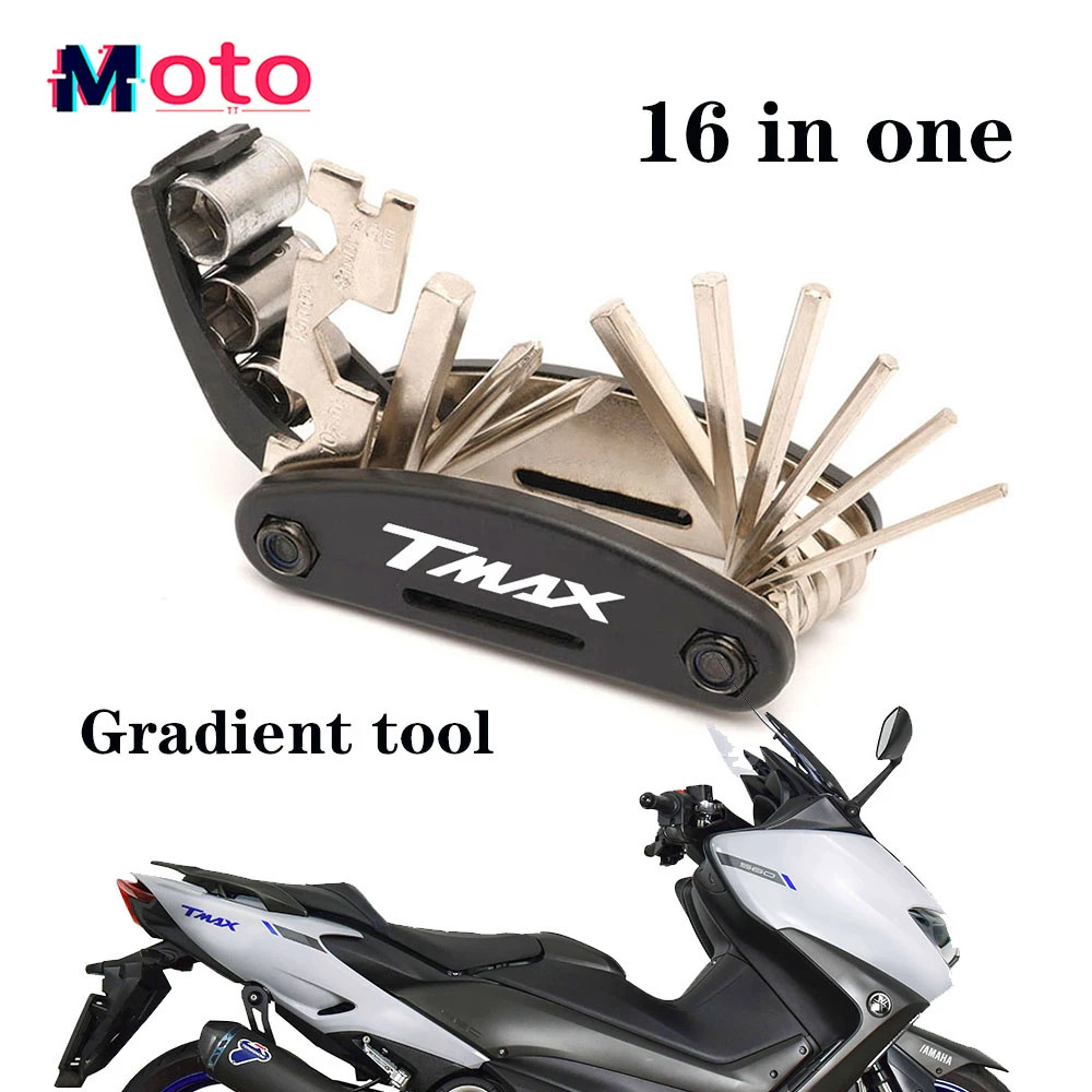 

For Yamaha TMAX 530 Tmax 500 T-MAX 560 Tmax560 Techmax TMAX SX DX New Motorcycle CNC Tool Repair Screwdriver Set & Helmet lock