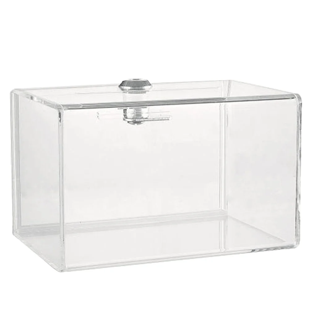 Clear Voting Box With Lock Acrylic Box With Lid Donation Boxes For Fundraising Suggestion Box for Donation Party
Clear Voting Box With Lock Acrylic Box With Lid Donation Boxes For Fundraising Suggestion Box for Donation Party