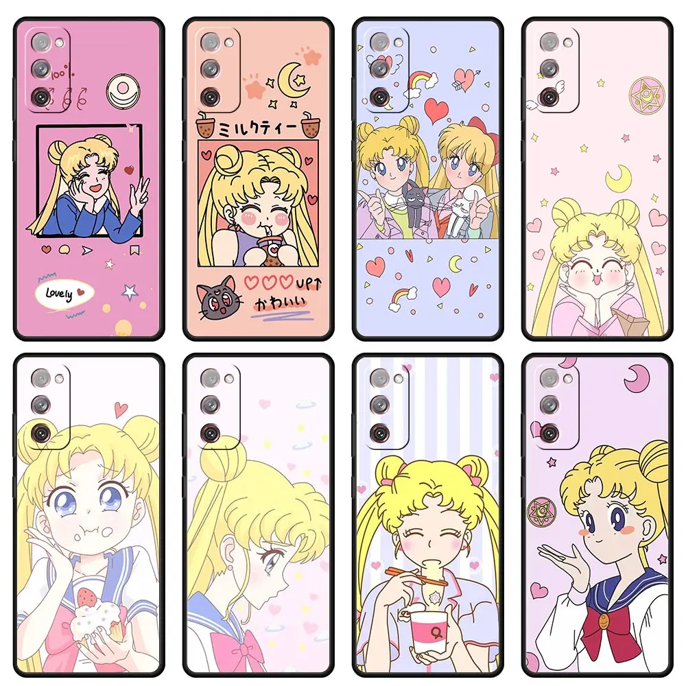 Fundas For Samsung Galaxy S21 S22 Ultra S20 FE S10 Plus S9 S8 S7 S10e Phone Case Soft TPU Back Cover Shell Anime Sailor Moon
Fundas For Samsung Galaxy S21 S22 Ultra S20 FE S10 Plus S9 S8 S7 S10e Phone Case Soft TPU Back Cover Shell Anime Sailor Moon