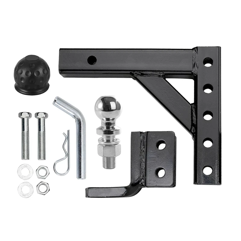 10 Inch Adjustable 4 Level Trailer Drop Hitch Ball Tow For 2 Inch Receiver With 50Mm Ball RV Camper Caravan Components
10 Inch Adjustable 4 Level Trailer Drop Hitch Ball Tow For 2 Inch Receiver With 50Mm Ball RV Camper Caravan Components