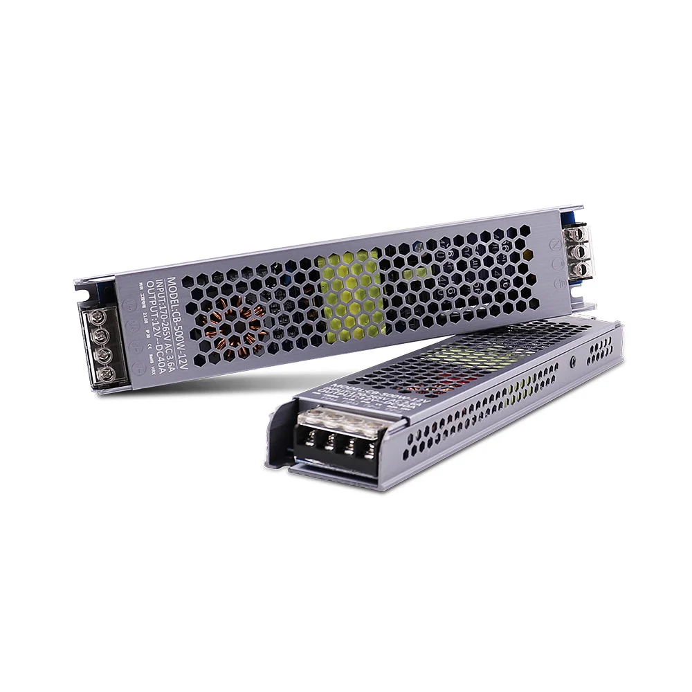 12V 24V Power Supply 60W 100W 200W 300W 400W 500W Transformer LED Driver Super Thin AC DC Converter for LED Strip Lighting Bulb
12V 24V Power Supply 60W 100W 200W 300W 400W 500W Transformer LED Driver Super Thin AC DC Converter for LED Strip Lighting Bulb