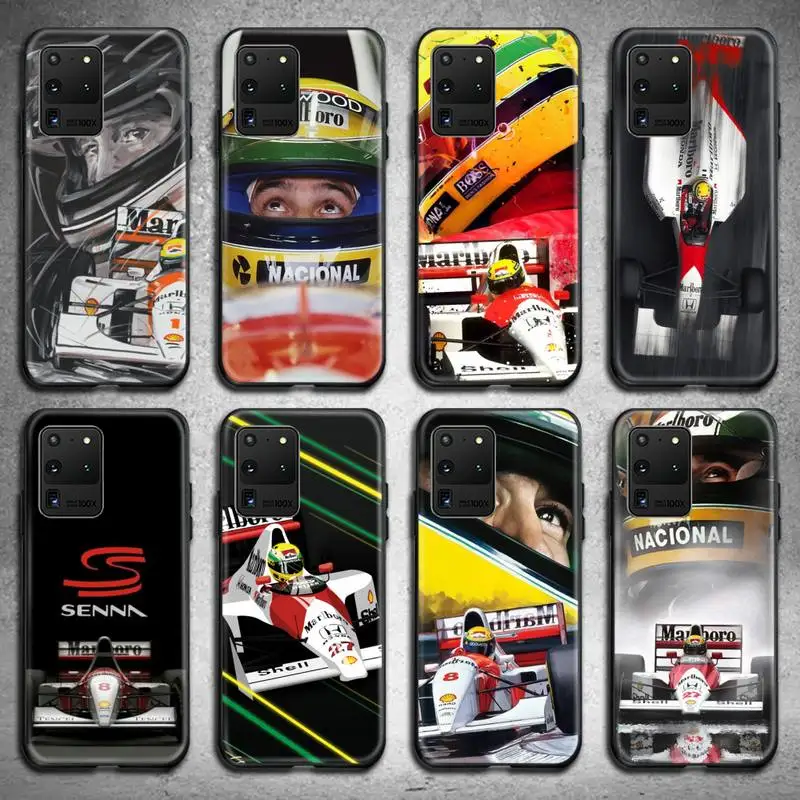 F1 Racing Ayrton Senna Phone Case For Samsung Galaxy S21 Plus Ultra S20 FE M11 S8 S9 plus S10 5G lite 2020
F1 Racing Ayrton Senna Phone Case For Samsung Galaxy S21 Plus Ultra S20 FE M11 S8 S9 plus S10 5G lite 2020