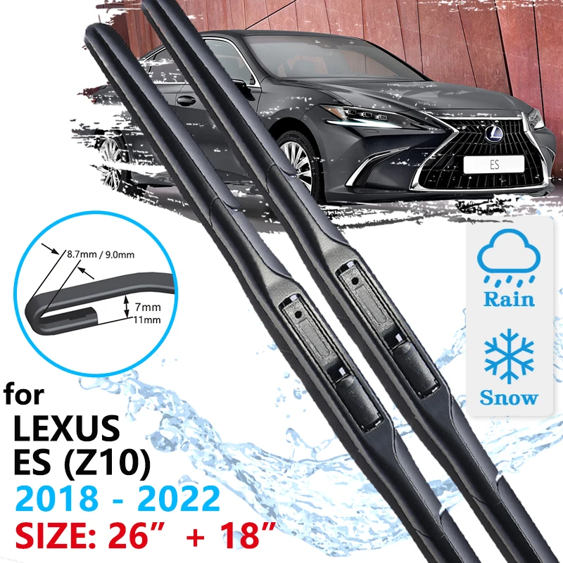 Car Front Wiper Blade For Lexus ES Z10 XZ10 300h 350 250 Sport 2018 2019 2020 2021 2022 Windscreen Windshield Window Accessories
Car Front Wiper Blade For Lexus ES Z10 XZ10 300h 350 250 Sport 2018 2019 2020 2021 2022 Windscreen Windshield Window Accessories