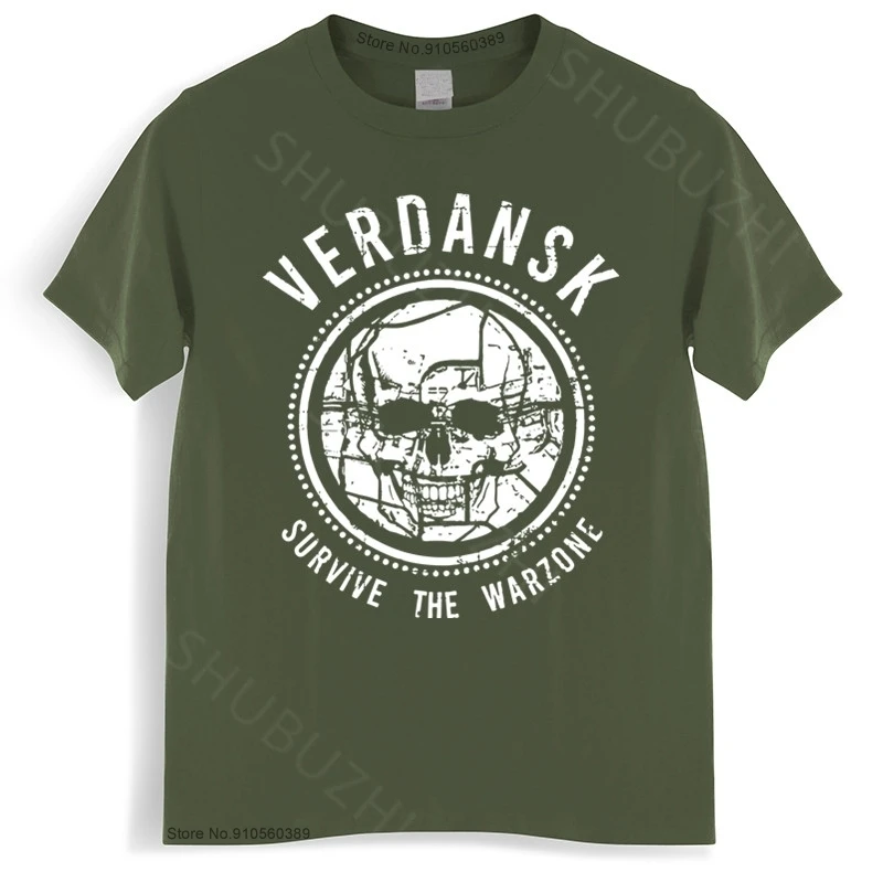 Cotton Tshirt Men Teamzad Verdansk Survive The Warzone It is Your Duty Map Gamer T shirt men summer fashion t-shirt euro size
Cotton Tshirt Men Teamzad Verdansk Survive The Warzone It is Your Duty Map Gamer T shirt men summer fashion t-shirt euro size