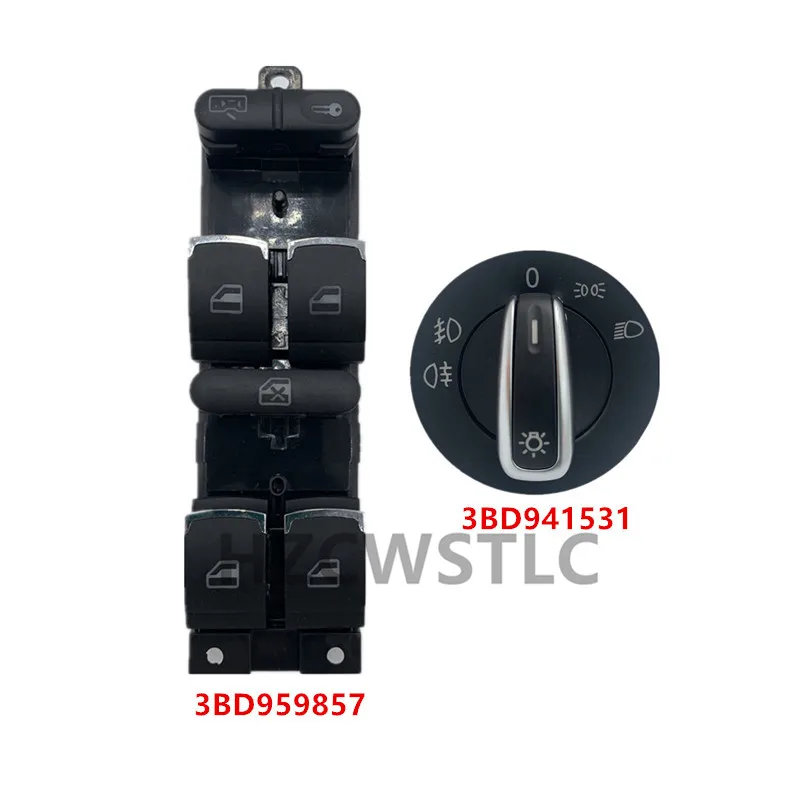 

New Headlight Window Control Switch For VW 99-04 Passat B5 B5.5 Golf 4 Jetta MK4 GTI BORA BEETLE 3BD941531 3BD959857