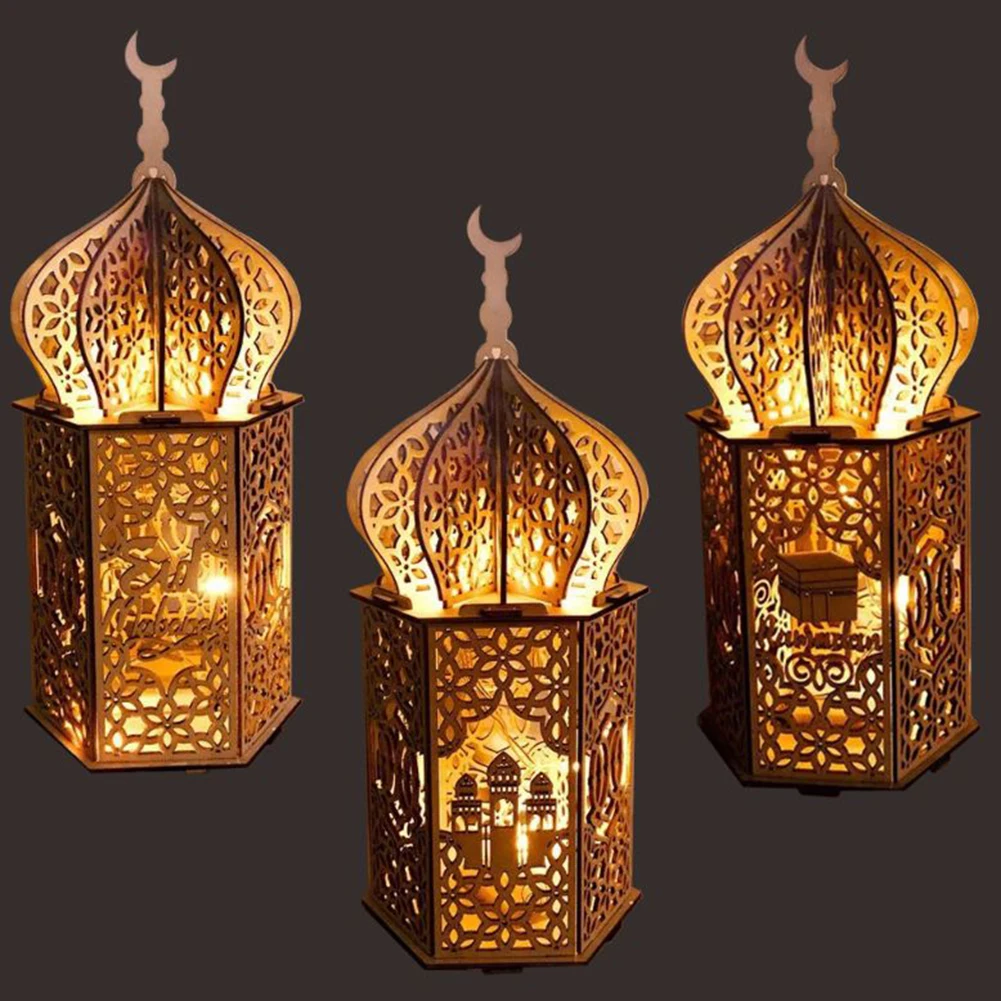 Muslim Festival Light Ramadan Eid Mubarak Decorations Wooden LED Lamp Palace Lighthouse Islam Party Supplies Decor Lighting
Muslim Festival Light Ramadan Eid Mubarak Decorations Wooden LED Lamp Palace Lighthouse Islam Party Supplies Decor Lighting