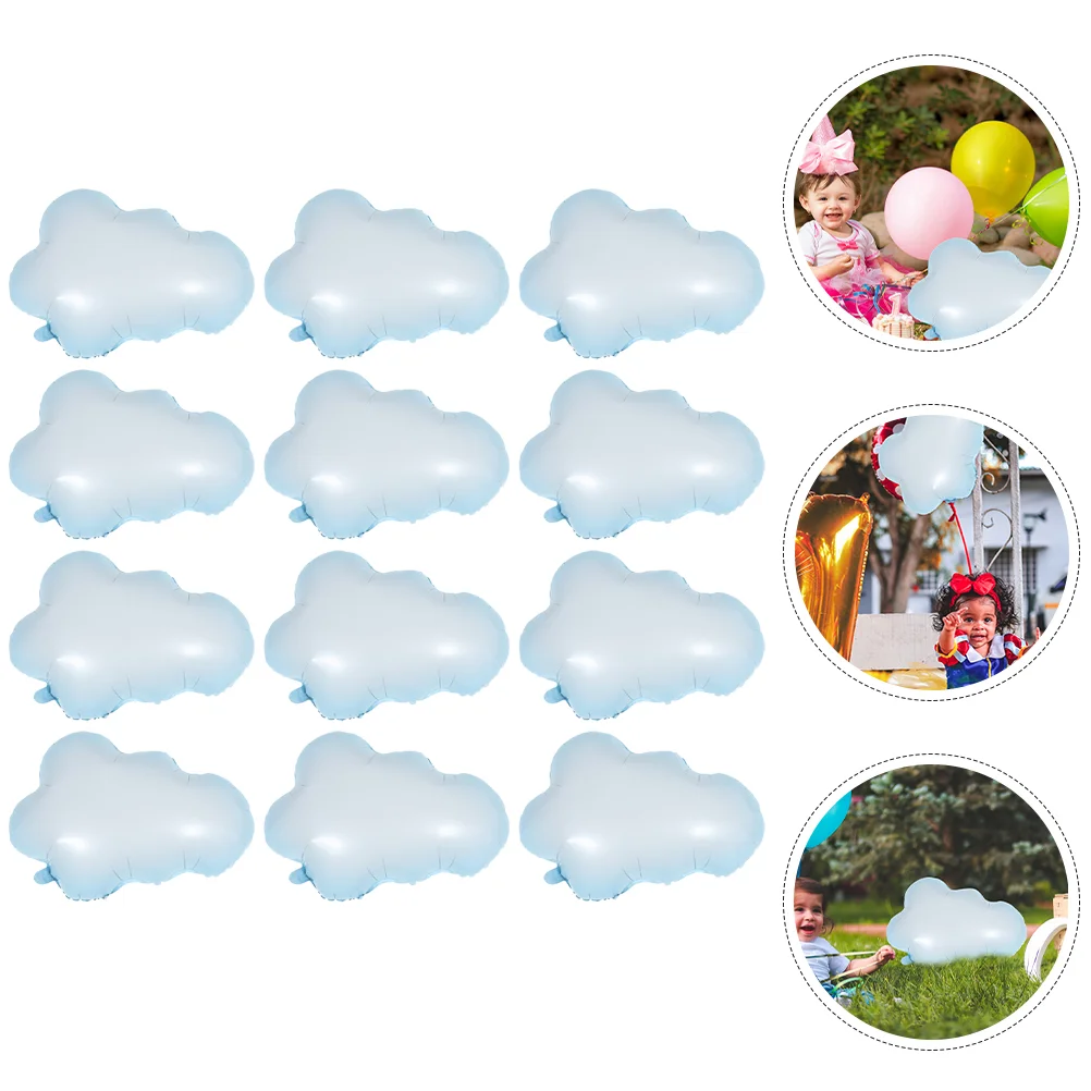 12 Pcs Cloud Aluminum Film Balloon Blue Ornaments Birthday Party Decorations Favors Balloons Decorative Inflatable Baby
12 Pcs Cloud Aluminum Film Balloon Blue Ornaments Birthday Party Decorations Favors Balloons Decorative Inflatable Baby