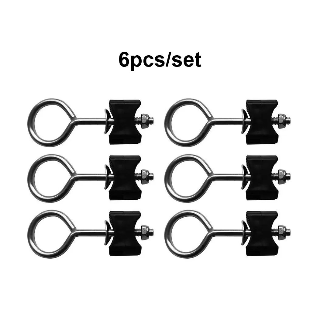 6 Pieces Trampoline Screws Set Galvanized Steel Circle Shape Rod Screw Removable Trampolines Stability Accessories
6 Pieces Trampoline Screws Set Galvanized Steel Circle Shape Rod Screw Removable Trampolines Stability Accessories