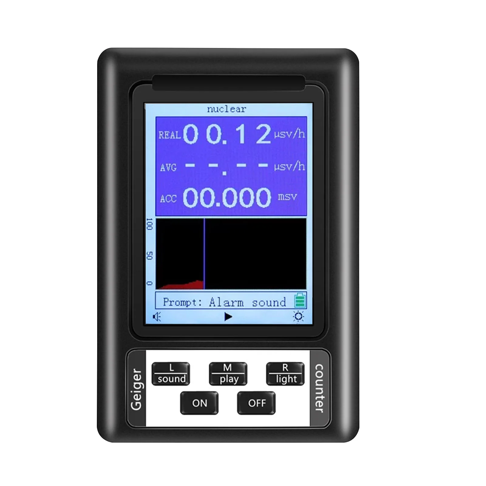Nuclear Radiation Detector Digital Beta Gamma X Ray Radiation Meter Counter Portable Lab Counter Radioactive Tester
Nuclear Radiation Detector Digital Beta Gamma X Ray Radiation Meter Counter Portable Lab Counter Radioactive Tester