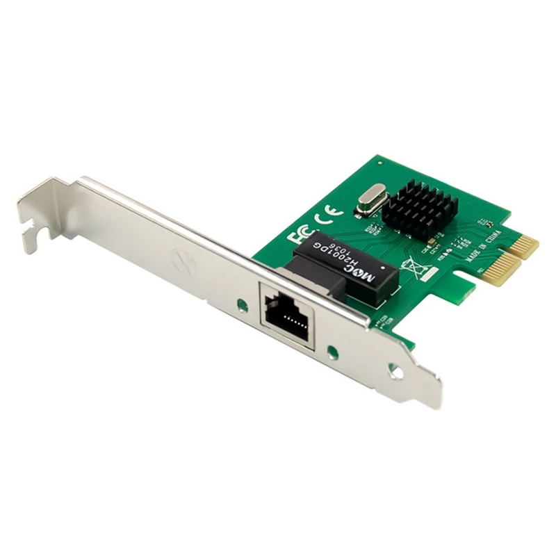 PCI-E Gigabit Ethernet Сетевая карта, один электрический Oort RJ45 10/100/1000 м, Стандартная карта Ethernet LAN
PCI-E Gigabit Ethernet Сетевая карта, один электрический Oort RJ45 10/100/1000 м, Стандартная карта Ethernet LAN