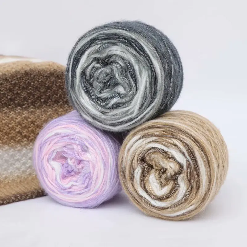 Alpaca Wool Gradually Sprayed Yarn Long Dyed Thread Hand-knitted Diy Stick Needle Thread Scarf Thread for Men and Women Couples
Alpaca Wool Gradually Sprayed Yarn Long Dyed Thread Hand-knitted Diy Stick Needle Thread Scarf Thread for Men and Women Couples