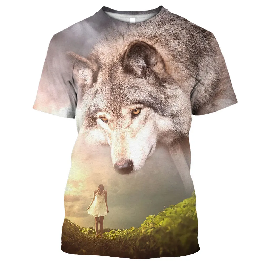 Men's Oversized T-shirt Trendy Wolf Print Short Sleeve Animal Pattern Street Hip Hop Harajuku Tops Outdoor Leisure O-neck Tees
Men's Oversized T-shirt Trendy Wolf Print Short Sleeve Animal Pattern Street Hip Hop Harajuku Tops Outdoor Leisure O-neck Tees