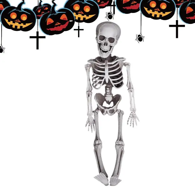 Full Body Halloween Skeleton Realistic Human Bones With Movable Joints Horrible Halloween Decor For Lawn Garden Party Haunted
Full Body Halloween Skeleton Realistic Human Bones With Movable Joints Horrible Halloween Decor For Lawn Garden Party Haunted