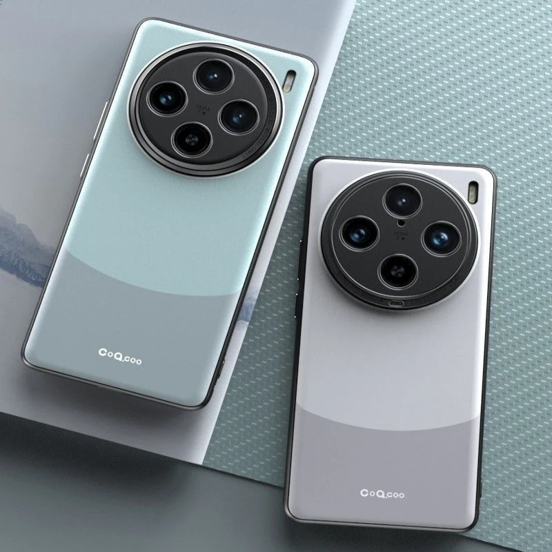 Фарфоровый чехол для Vivo X100 Pro Удобная на ощупь матовая задняя крышка X100Pro 5G