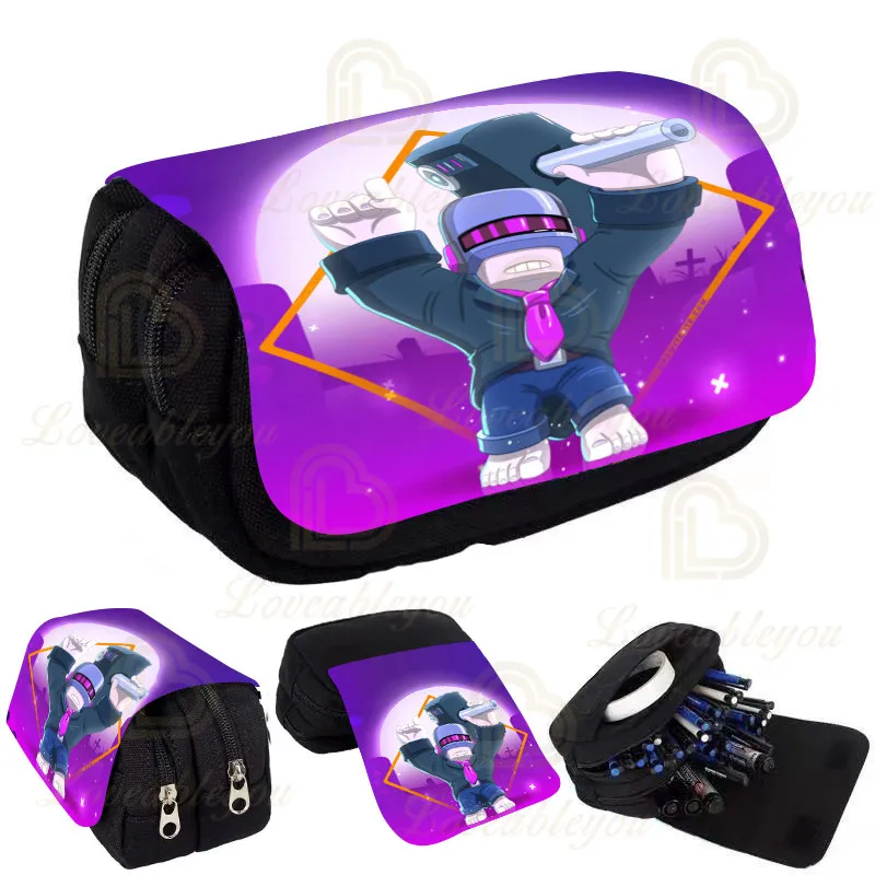 Stars Print Pencil Case Kids Pencil Box Shoot Game Canvas Stretch Double Layer Large Capacity Cute School Stationery
Stars Print Pencil Case Kids Pencil Box Shoot Game Canvas Stretch Double Layer Large Capacity Cute School Stationery