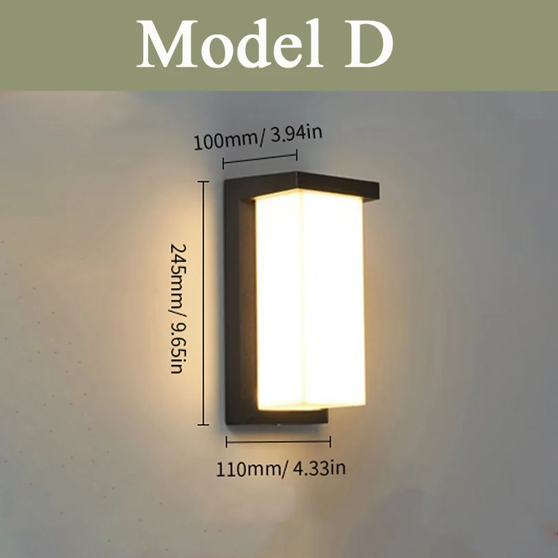 LED Уличный Настенный Светильник IP66 16/30Вт ABS пластик
LED Уличный Настенный Светильник IP66 16/30Вт ABS пластик