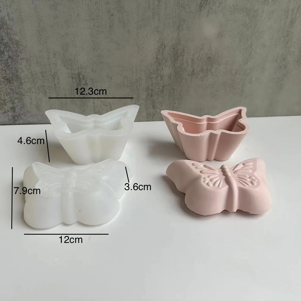 Jewelry Storage Box Silicone Molds Butterfly Jar Gypsum Concrete Mold for Handmade Epoxy Plaster Candle Jar Box Mould Home Decor
Jewelry Storage Box Silicone Molds Butterfly Jar Gypsum Concrete Mold for Handmade Epoxy Plaster Candle Jar Box Mould Home Decor