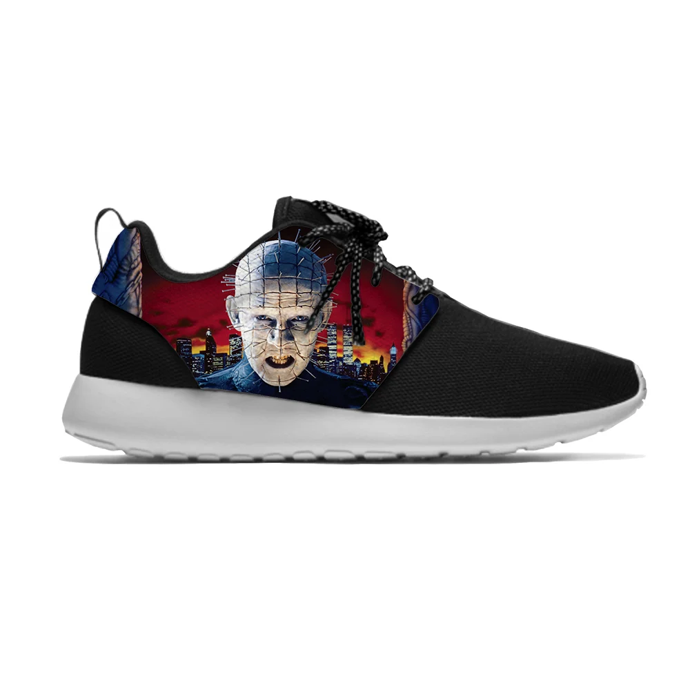Спортивные кроссовки Hellraiser для бега, Повседневная дышащая легкая обувь с 3D-принтом, страшные, для Хэллоуина, для мужчин и женщин
Спортивные кроссовки Hellraiser для бега, Повседневная дышащая легкая обувь с 3D-принтом, страшные, для Хэллоуина, для мужчин и женщин