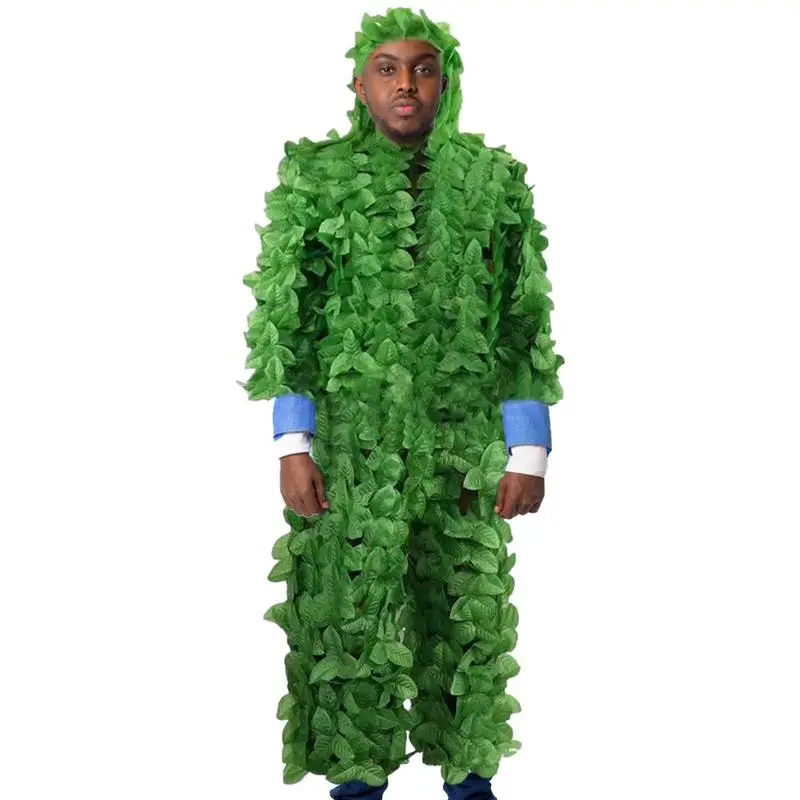 Костюм Ghillie, костюм Ghillie с 3D камуфляжным рисунком леса, зеленых листьев, золотистый костюм для леса, джунглей, охоты, Хэллоуина, дикой природы
Костюм Ghillie, костюм Ghillie с 3D камуфляжным рисунком леса, зеленых листьев, золотистый костюм для леса, джунглей, охоты, Хэллоуина, дикой природы