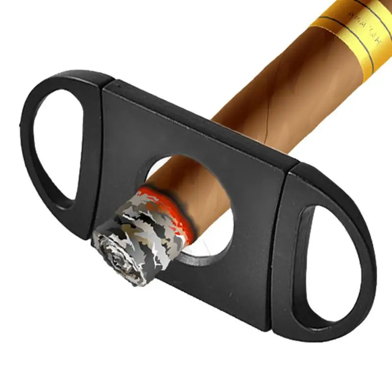 

Stainless Steel Cigar Cutter New Metal Classic Guillotine Scissors Gift Portable Smoking Accessories Gifts For Man Cool Gadgets