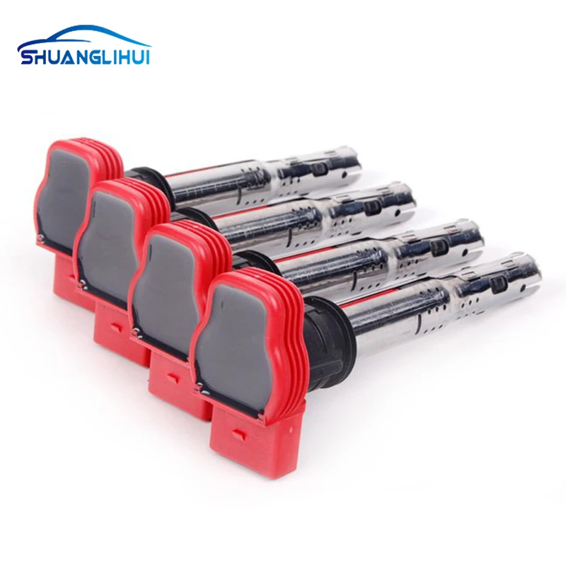 4x высококачественные катушки зажигания для VW Jetta Golf Passat Tiguan CC Tiguan для Audi A3/4/5/6/7/8 TT Q3/5 R8 07K905715F 06E905115
4x высококачественные катушки зажигания для VW Jetta Golf Passat Tiguan CC Tiguan для Audi A3/4/5/6/7/8 TT Q3/5 R8 07K905715F 06E905115