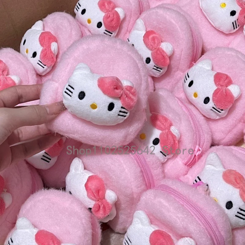 Cartoon Sanrio Hello Kitty Wallet HelloKitty Plush Coin Purses Kuromi Anime Styling Cute Strap Children's Wallet Girl Gift
Cartoon Sanrio Hello Kitty Wallet HelloKitty Plush Coin Purses Kuromi Anime Styling Cute Strap Children's Wallet Girl Gift