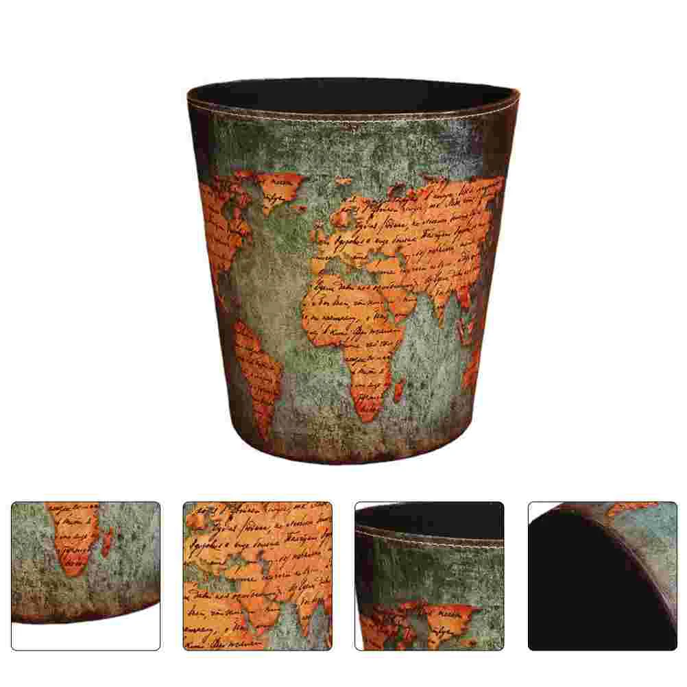 Trash Can Waste Bin Garbage Basket Container Kitchen Paperstorage Wastebasket Retro Round Bucket Cans Bathroom Office Vintage
Trash Can Waste Bin Garbage Basket Container Kitchen Paperstorage Wastebasket Retro Round Bucket Cans Bathroom Office Vintage