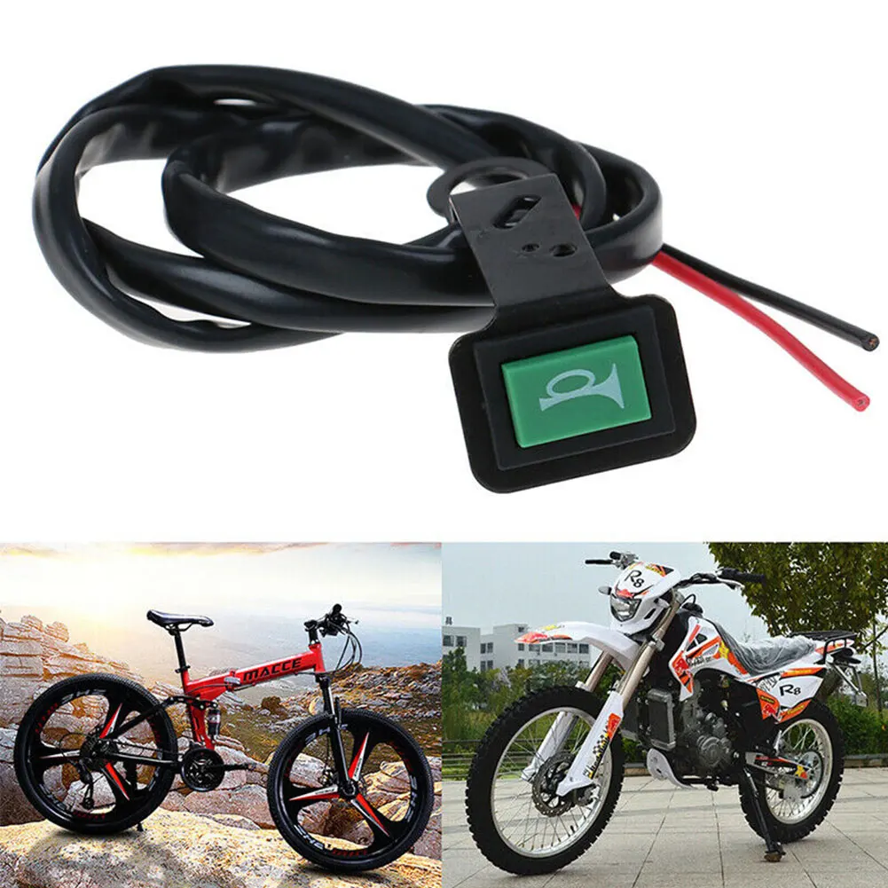 Electric Bicycle Horn Signal Switch Button Motorcycle Scooter Bike Rainproof, Wearable Black And Green Motorcycle Switches
Electric Bicycle Horn Signal Switch Button Motorcycle Scooter Bike Rainproof, Wearable Black And Green Motorcycle Switches