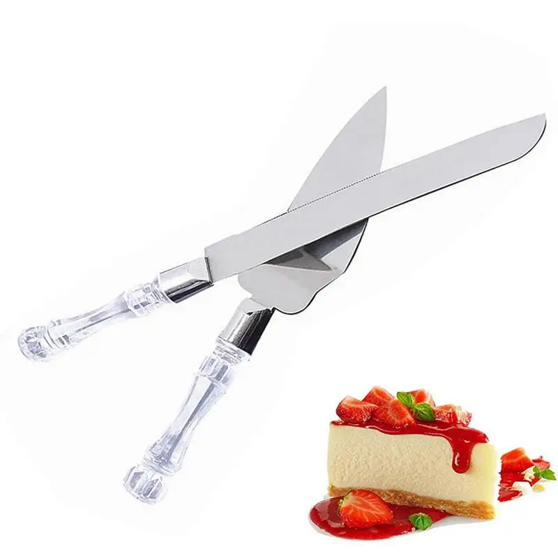 2Pcs Stainless Steel Cake Shovel Set Bread Pizza Server Dessert Fondant Divider Cutter Spatula Server Baking Tool For Wedding
2Pcs Stainless Steel Cake Shovel Set Bread Pizza Server Dessert Fondant Divider Cutter Spatula Server Baking Tool For Wedding