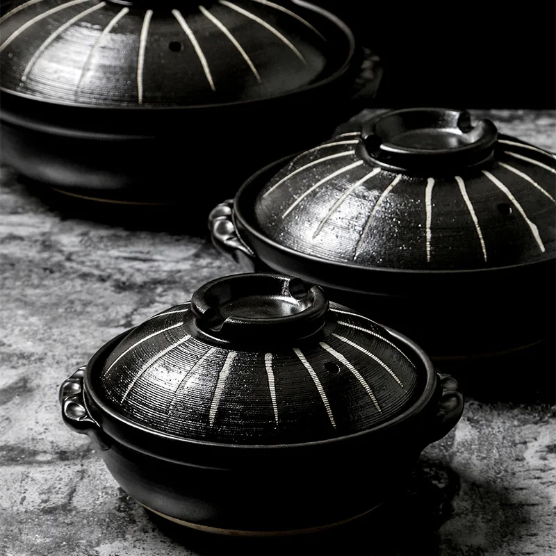 casserole stew pot High temperature resistant household ceramic stew pot Gas stew casserole Clay casserole Rice casserole 
casserole stew pot High temperature resistant household ceramic stew pot Gas stew casserole Clay casserole Rice casserole