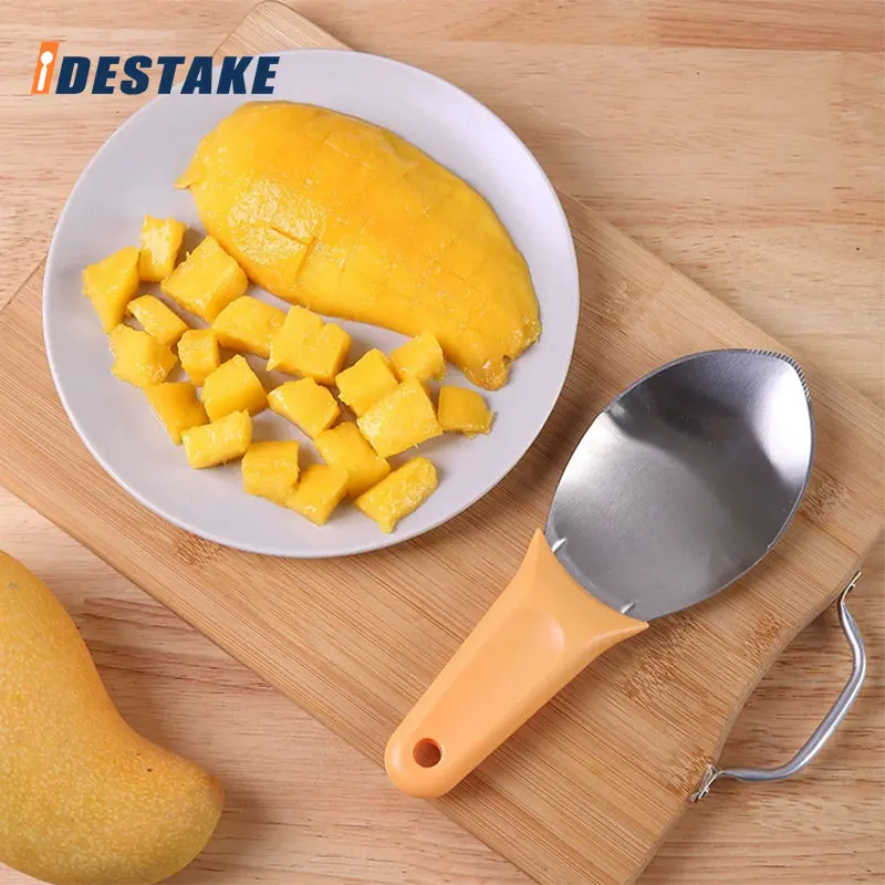 Multifunctional Fruit Spoon Mango Slicer Cutter Watermelon Cutting Knife Avocado Dicing Tools Mango Diced Scoop Kitchen Gadgets
Multifunctional Fruit Spoon Mango Slicer Cutter Watermelon Cutting Knife Avocado Dicing Tools Mango Diced Scoop Kitchen Gadgets