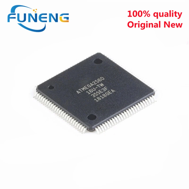 1 шт. Φ ATMEGA2560 16U-TW ATMEGA2560-16AU 8-битный микропроцессор 256K новый оригинальный телефон
1 шт. Φ ATMEGA2560 16U-TW ATMEGA2560-16AU 8-битный микропроцессор 256K новый оригинальный телефон