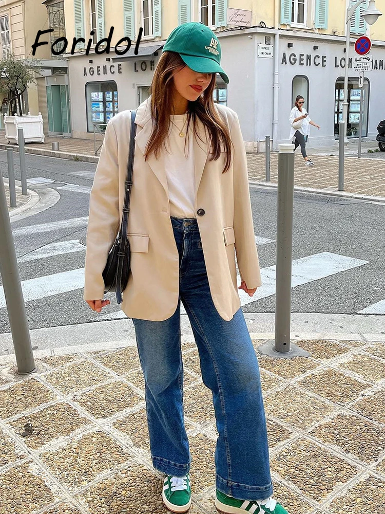 Женский Повседневный Блейзер, зеленое пальто, модная офисная верхняя одежда в уличном стиле для работы, осенне-зимнее розовое пальто, новинка 2023
Женский Повседневный Блейзер, зеленое пальто, модная офисная верхняя одежда в уличном стиле для работы, осенне-зимнее розовое пальто, новинка 2023