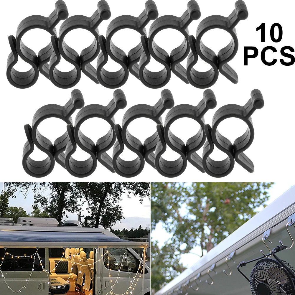 For Awning Support And Hanging Rope Lights Tent Hooks 1.57x1.14inch 40x29mm Black Outdoor RV Space Docor Plastic
For Awning Support And Hanging Rope Lights Tent Hooks 1.57x1.14inch 40x29mm Black Outdoor RV Space Docor Plastic