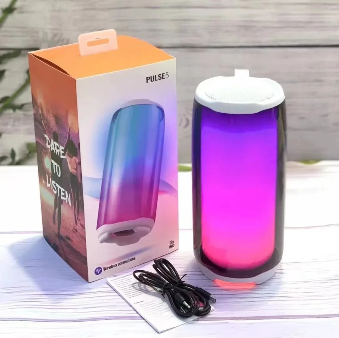 Полноэкранный Pulse5 Портативный беспроводной динамик BT Спорт на открытом воздухе