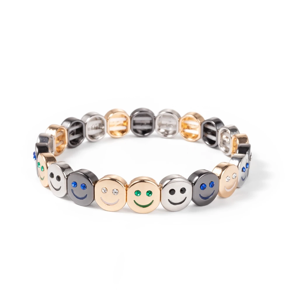 2022 Design Gold Color Inlaid Zircon Bracelets For Women Handmade Beads Elastic Bangle Flower Shape Hand Accessory
2022 Design Gold Color Inlaid Zircon Bracelets For Women Handmade Beads Elastic Bangle Flower Shape Hand Accessory