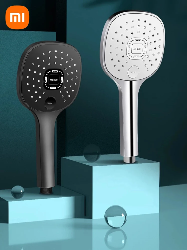 Xiaomi Shower Head Rainfall Bathroom G1/2 Pressure Showers 3 Ways Use ABS Chrome Water Saving Bathroom Accessories Shower Head
Xiaomi Shower Head Rainfall Bathroom G1/2 Pressure Showers 3 Ways Use ABS Chrome Water Saving Bathroom Accessories Shower Head