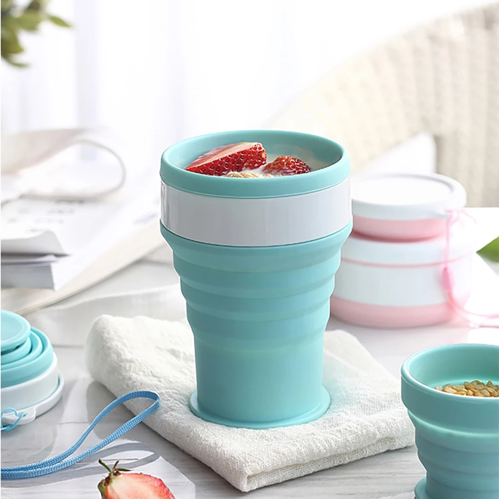 200ML Folding Silicone Cup Collapsible Coffee Cup Retractable Travel Tea Cup With Dustproof Cover Lid Outdoor Sports Water Cup
200ML Folding Silicone Cup Collapsible Coffee Cup Retractable Travel Tea Cup With Dustproof Cover Lid Outdoor Sports Water Cup