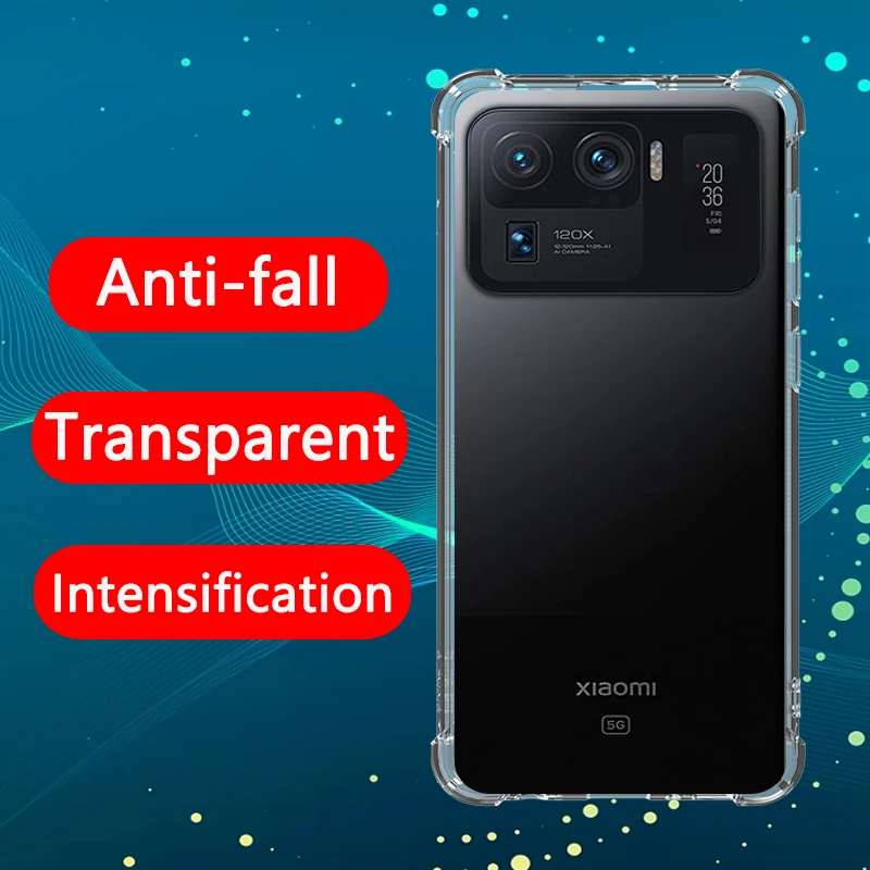 Airbag Shockproof Fine hole Transparent Phone Case For Xiaomi Mi 11 Ultra case Anti-drop Lens Protection Clear Case
Airbag Shockproof Fine hole Transparent Phone Case For Xiaomi Mi 11 Ultra case Anti-drop Lens Protection Clear Case