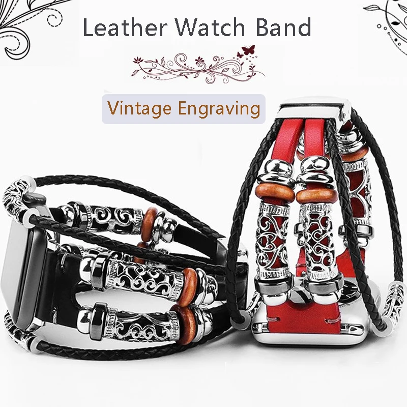 Ремешок кожаный для Apple watch band, винтажный браслет из воловьей кожи для iWatch series 7 3 4 5 6 se, 45 мм 41 мм 44 мм 40 мм 42 мм 38 мм
Ремешок кожаный для Apple watch band, винтажный браслет из воловьей кожи для iWatch series 7 3 4 5 6 se, 45 мм 41 мм 44 мм 40 мм 42 мм 38 мм