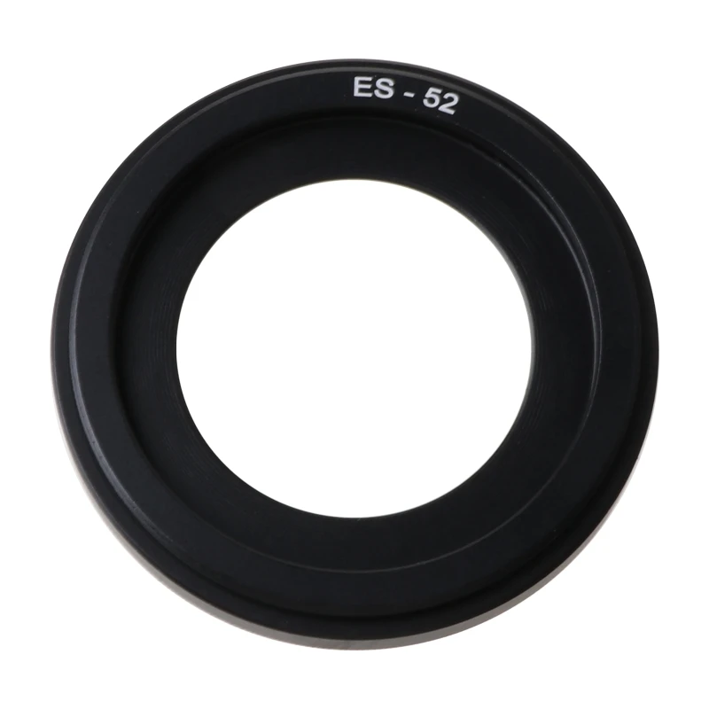 Metal Lens Hood for EF 40mm f/2.8 for stm EF-S 24mm f/2.8 for stm lens for ES-52 40mm 2.8 Lens Hood Replaces
Metal Lens Hood for EF 40mm f/2.8 for stm EF-S 24mm f/2.8 for stm lens for ES-52 40mm 2.8 Lens Hood Replaces